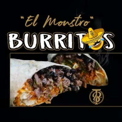"El Monstro" Burrito.