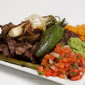 Carne Asada Plate.