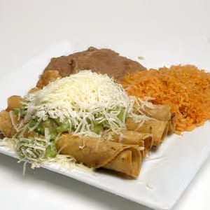 4 Rolled Taquitos Combo Special.