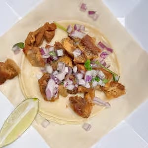 Chicharron Taco.
